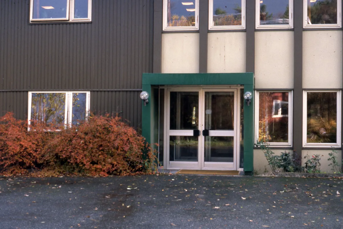 Døren som er Inngangen på sykehuset 70-tallet