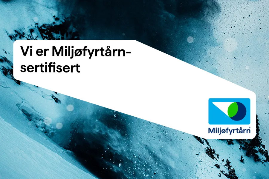 A sign on a snowy mountain